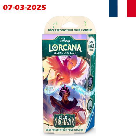 Lorcana - Amethyst / Steel Starter Deck - Iago and Jafar - SET 7 - FR