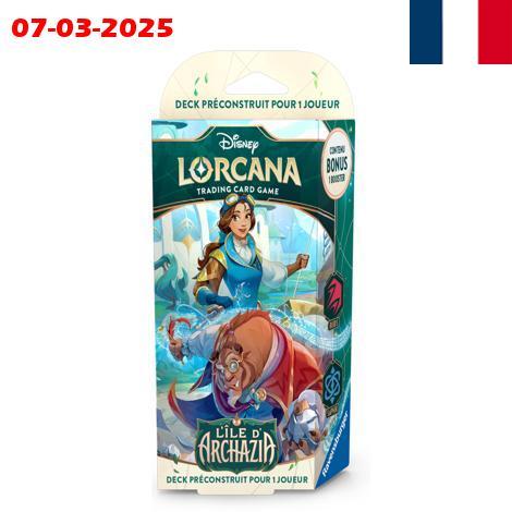 Lorcana - Ruby / Sapphire Starter Deck - Beauty and the Beast - SET 7 - FR