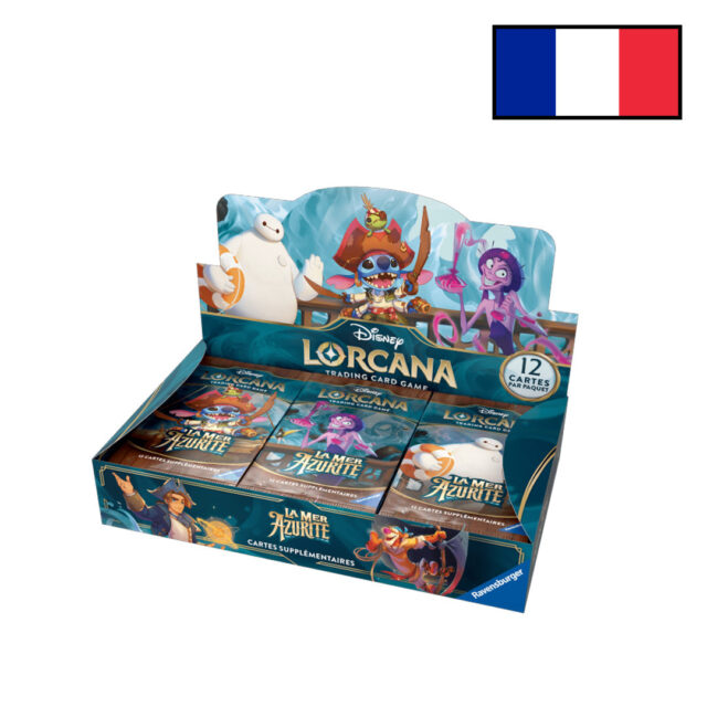Lorcana - Azurite Sea - Box of 24 Boosters - FR