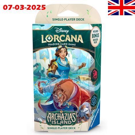 Lorcana - Ruby/Sapphire Starter Deck – Beauty and the Beast - SET 7 - EN