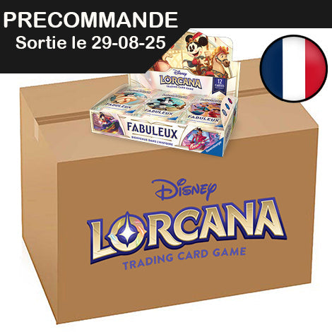 Lorcana - Fabulous - SET 9 - Case 4x Booster Box - FR