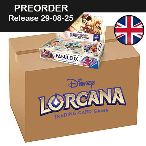 Lorcana - Fabulous - SET 9 - Case 4x Display Booster - EN