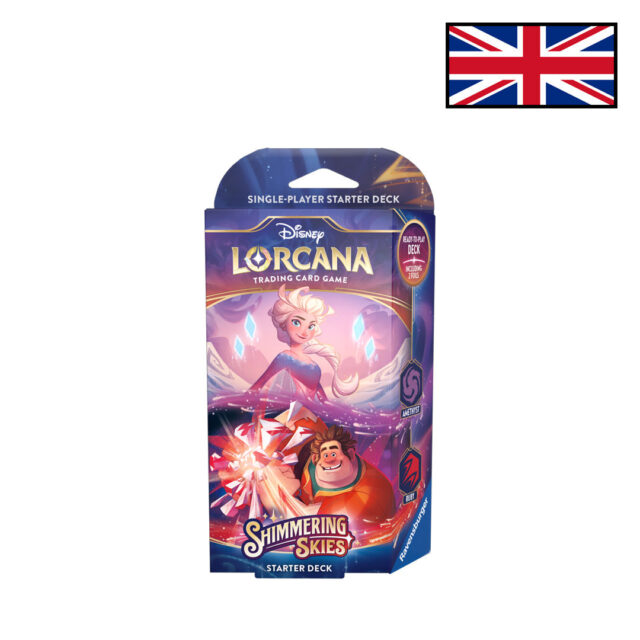 Lorcana - Shimmering Skies Starter Deck Elsa & Wreck-it-Ralph - EN