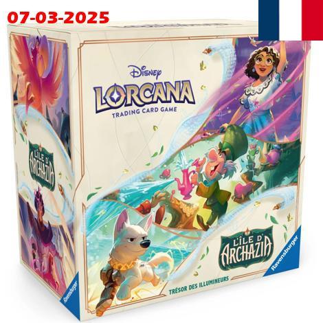 Lorcana - Treasure of the Illuminators – The Isle of Archazia - SET 7 - FR