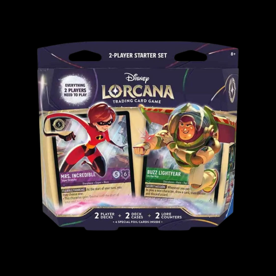 Disney Lorcana Two Player Deck Elastigirl & Buzz Lightyear