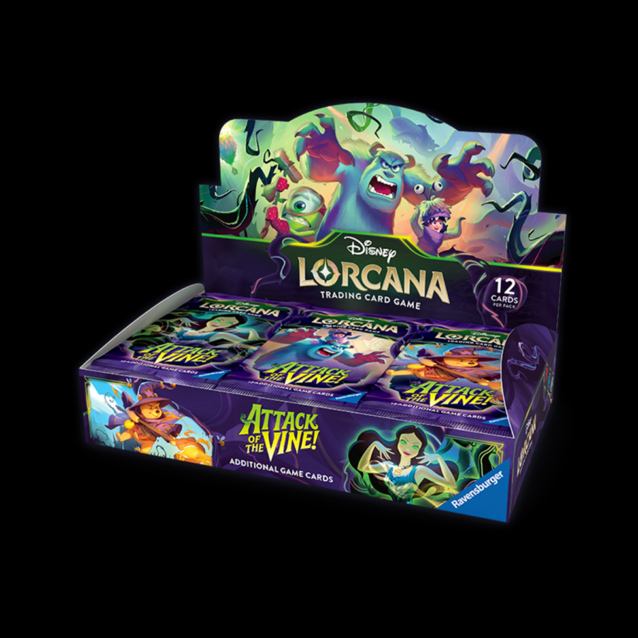 Disney Lorcana Attack Of The Vine Booster Box