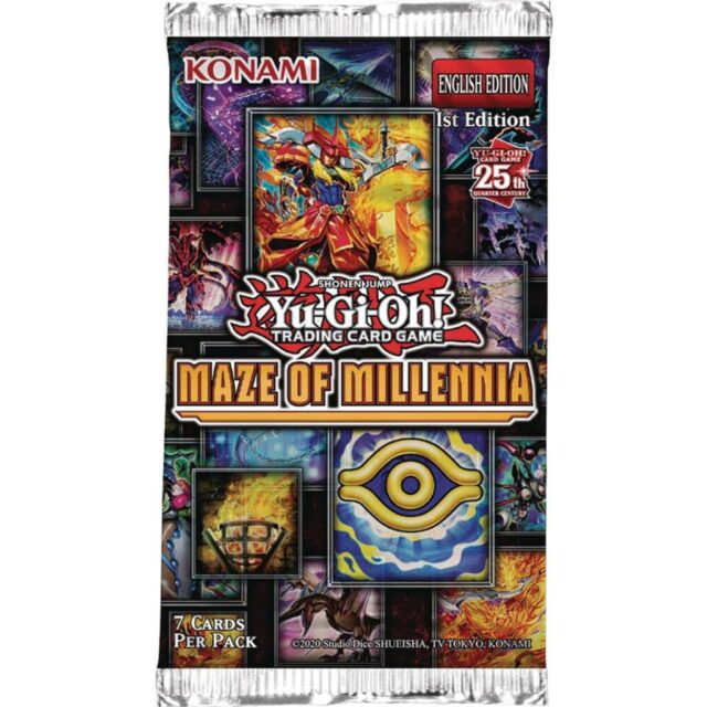 Yu-Gi-Oh Maze of Millennia (1st Edition) Booster Pack