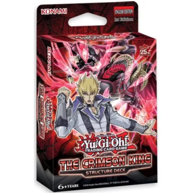Yu-Gi-Oh The Crimson King Structure Deck (1st Edition)