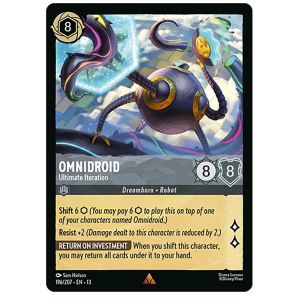 Disney Lorcana TCG - Omnidroid Ultimate Iteration - 196/204