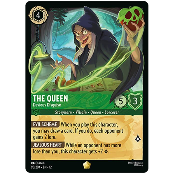 Disney Lorcana TCG - The Queen Devious Disguise - 90/204