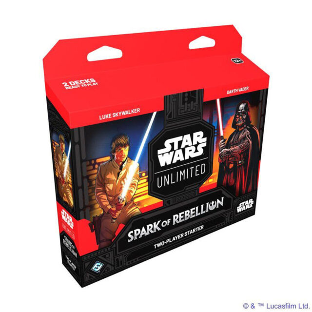Star Wars: Unlimited Spark of Rebellion - Two Player Starter - Releases March 8, 2024