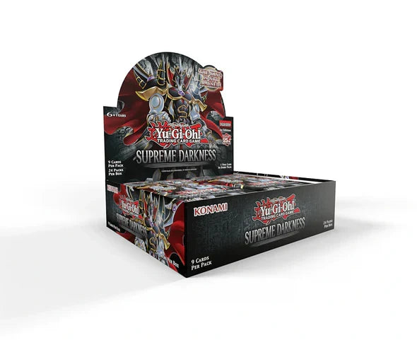 Yugioh - Supreme Darkness Booster Box Case - 12 Boxes - 1st Edition