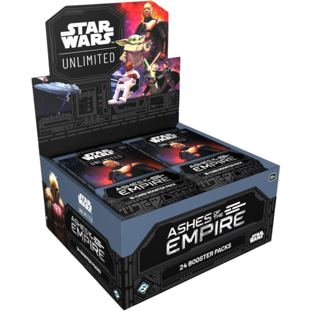 Star Wars: Unlimited - Ashes of the Empire Booster Box (24 Packs)
