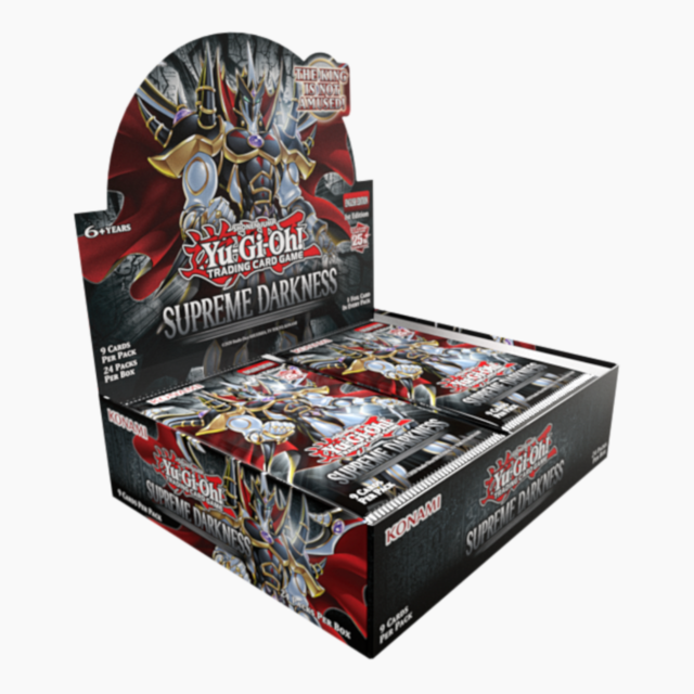 Yu-Gi-Oh! TCG Supreme Darkness Booster Booster Box 1st Edition