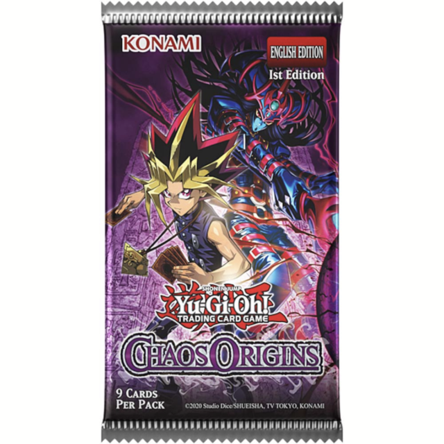 Yu-Gi-Oh! TCG Chaos Origins 1st Edition Booster Pack