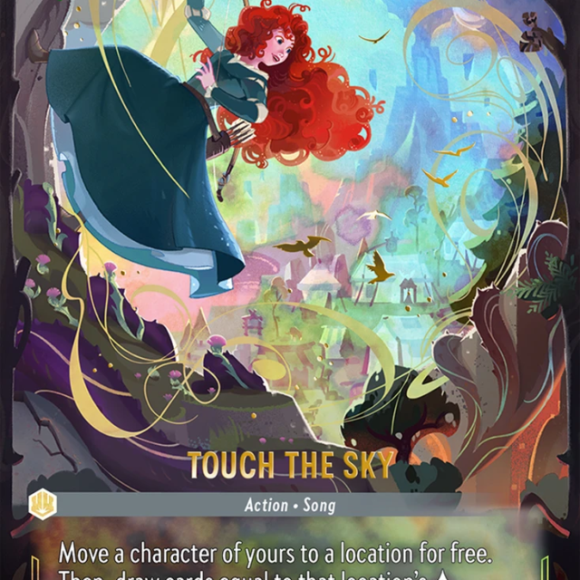 Touch the Sky (012-240) - Set 12: Wilds Unknown - Disney Lorcana Enchanted