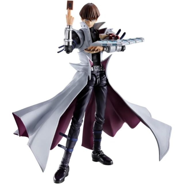 BANDAI S.H.Figuarts Yu-Gi-Oh! Duel Monsters Seto Kaiba Action Figure JAPAN