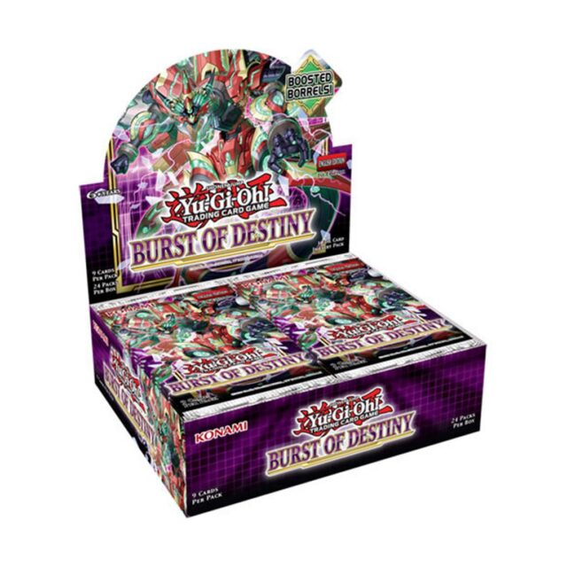 Yu-Gi-Oh! Burst of Destiny Booster Box - Factory Sealed