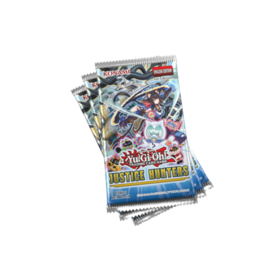 YuGiOh! Justice Hunters 3-Booster Tuckbox