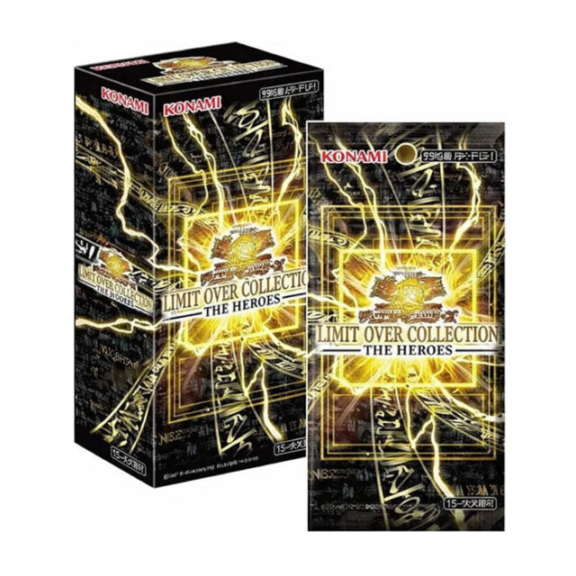 YuGiOh! Limit Over Collection The Heroes Booster Box Japanese