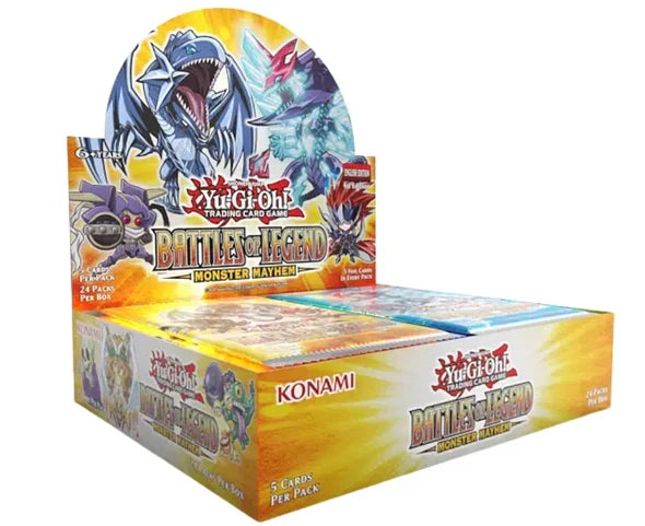 Yugioh TCG - Battles of Legend - Monster Mayhem - Booster Box - 1st Edition