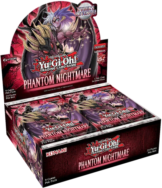 Yugioh - Phantom Nightmare Booster Box Case - 12 Boxes - 1st Edition