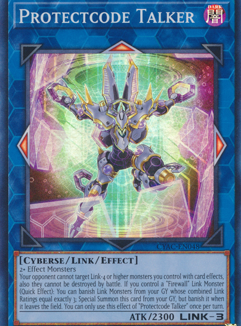 Protectcode Talker [CYAC-EN048] Super Rare