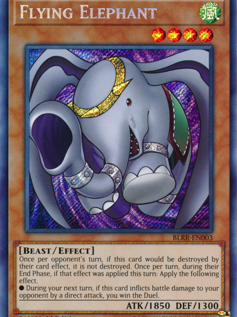 Flying Elephant [BLRR-EN003] Secret Rare