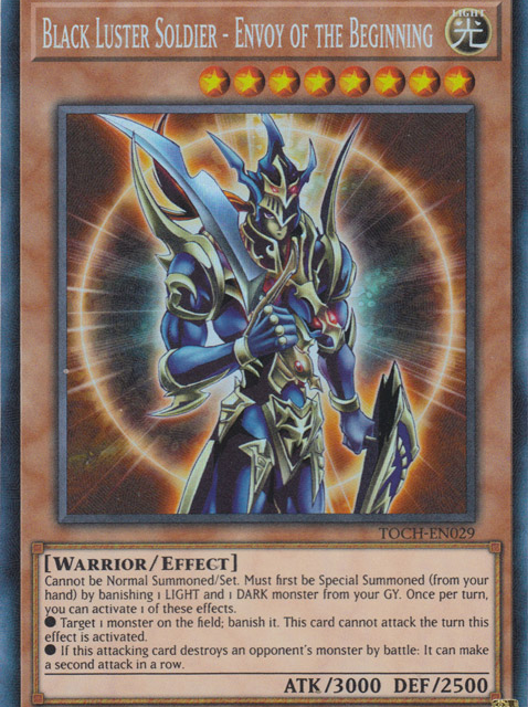 Black Luster Soldier - Envoy of the Beginning [TOCH-EN029] Collector's Rare
