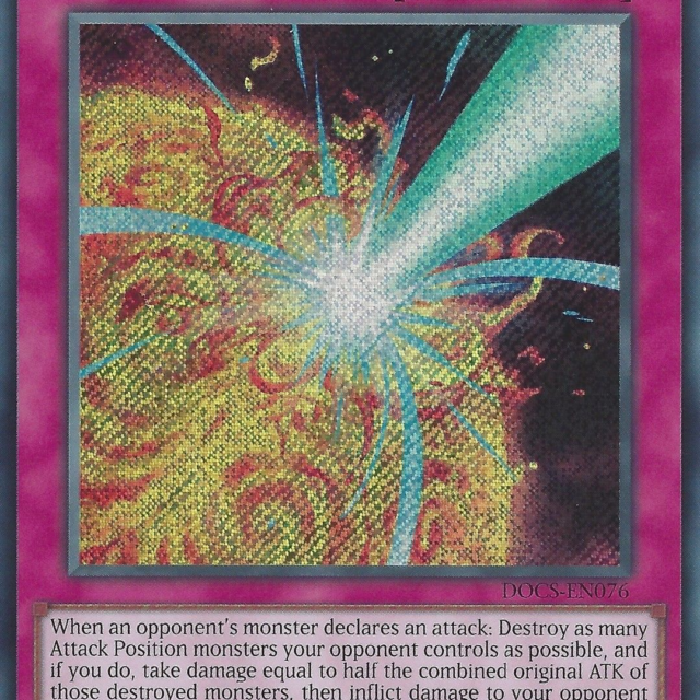 Blazing Mirror Force [DOCS-EN076] Secret Rare