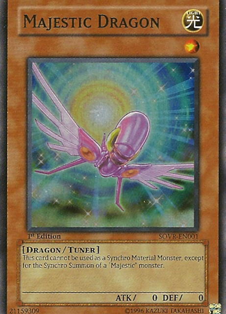 Majestic Dragon [SOVR-EN001] Super Rare