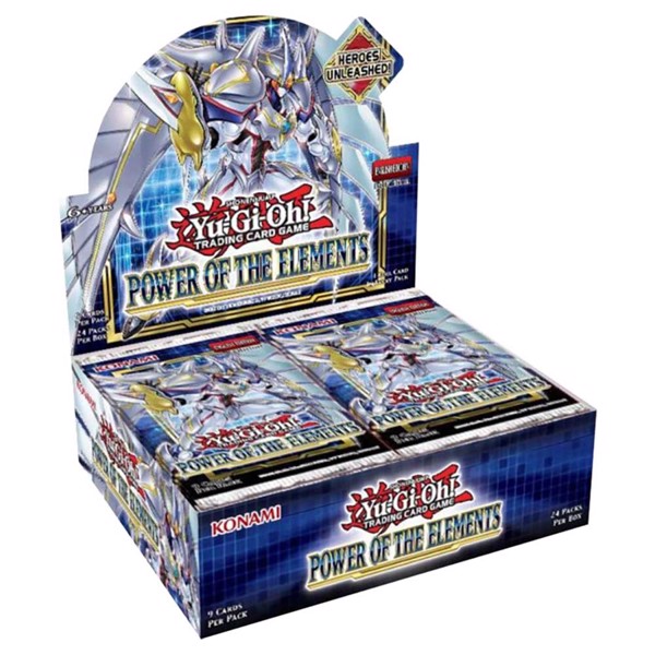 YU-GI-OH! TCG Power of the Elements 1st Edition 12-Box Case