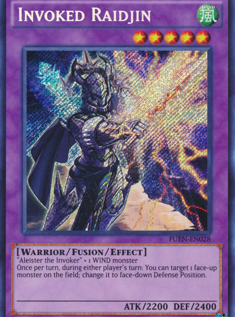 Invoked Raidjin [FUEN-EN028] Secret Rare
