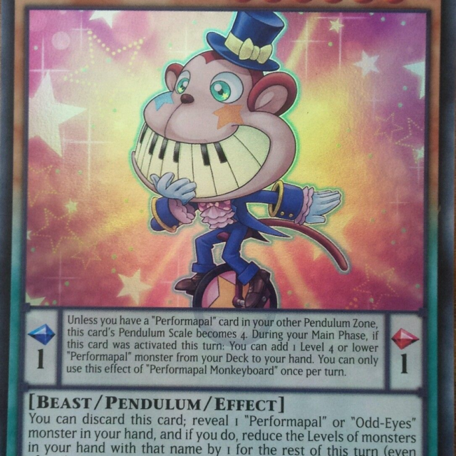 Performapal Monkeyboard [OP01-EN008] Super Rare