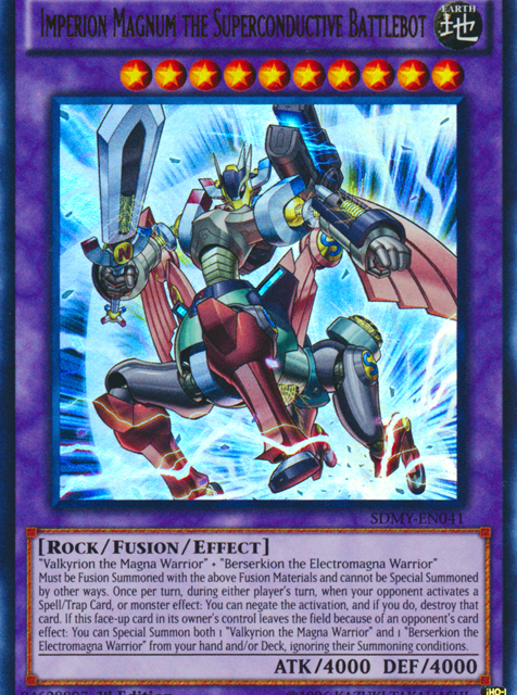 Imperion Magnum the Superconductive Battlebot [SDMY-EN041] Ultra Rare