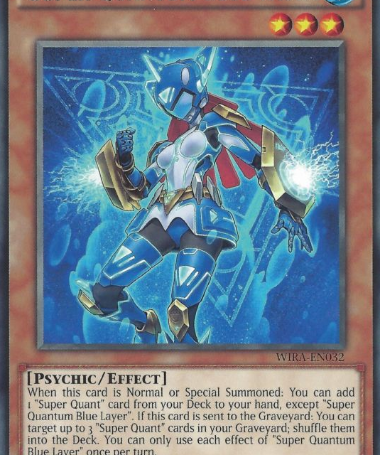 Super Quantum Blue Layer [WIRA-EN032] Rare