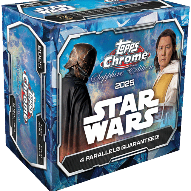 2025 Topps Chrome Sapphire Star Wars - Hobby Box