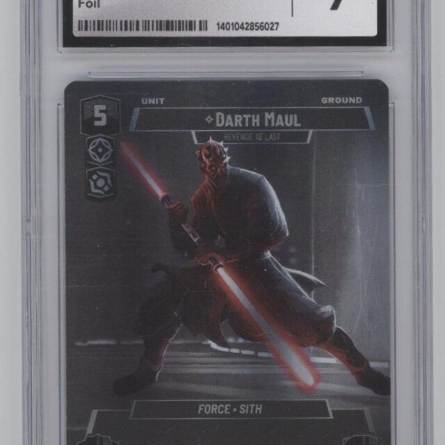 Darth Maul Star Wars Unlimited Convention Exclusive Foil #006 CGC 9 #2