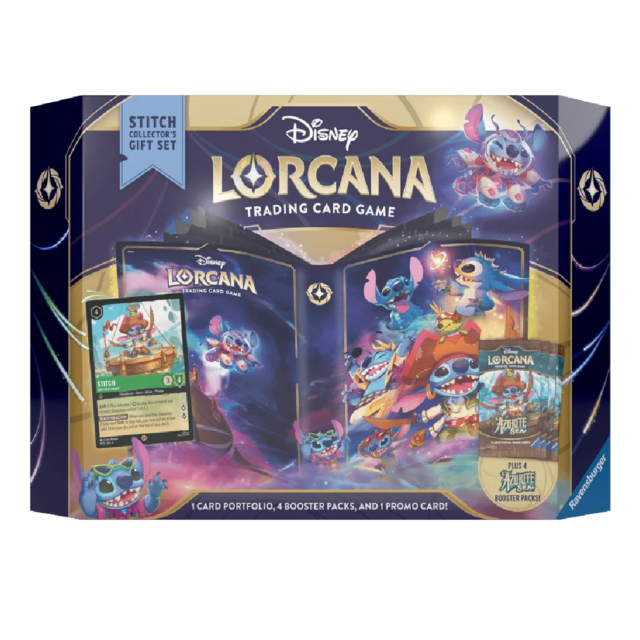 Disney Lorcana Azurite Sea Stich Collector's Gift Set