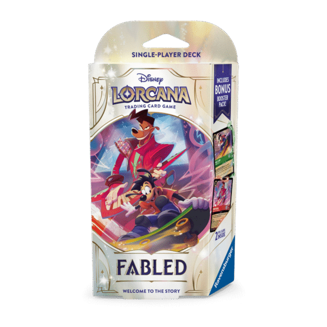 Disney Lorcana Fabled Starter Deck (Max Goof & Powerline)