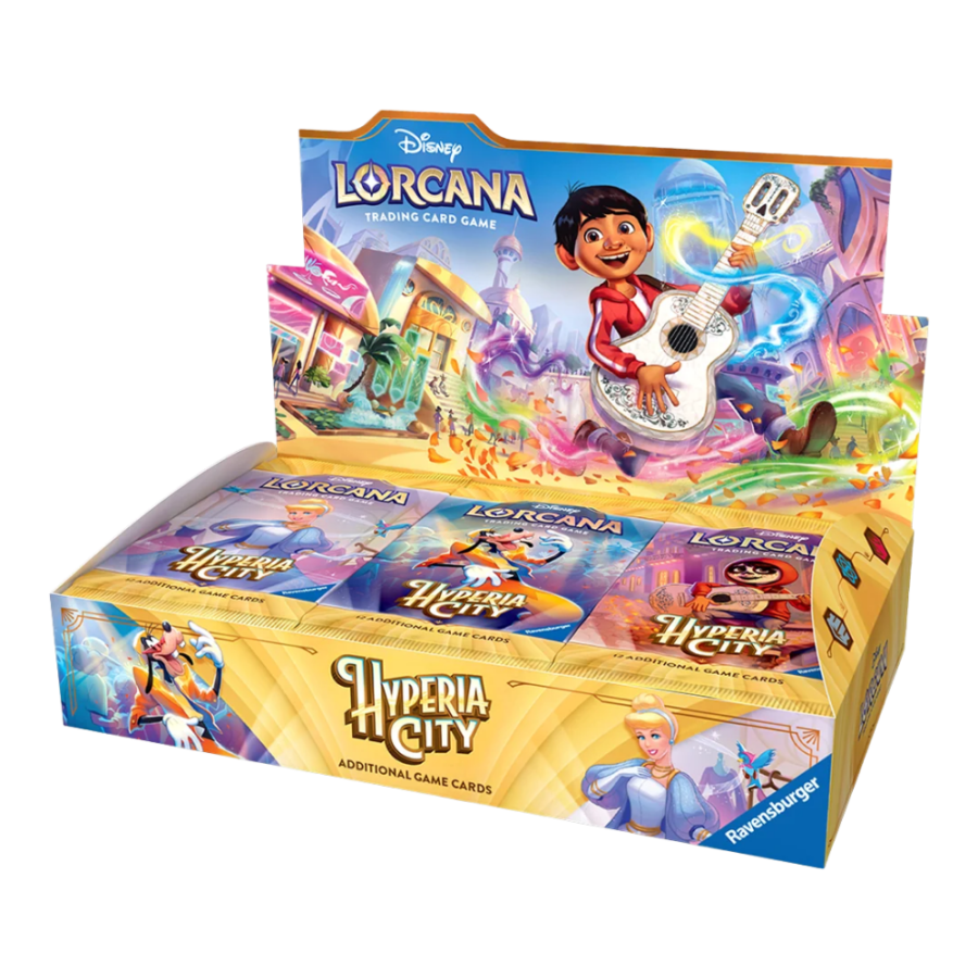 Disney Lorcana Hyperia City Booster Box (24 Packs)