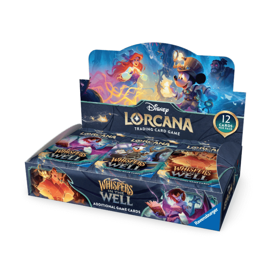 Disney Lorcana Whispers in the Well Booster Box (24 Packs)