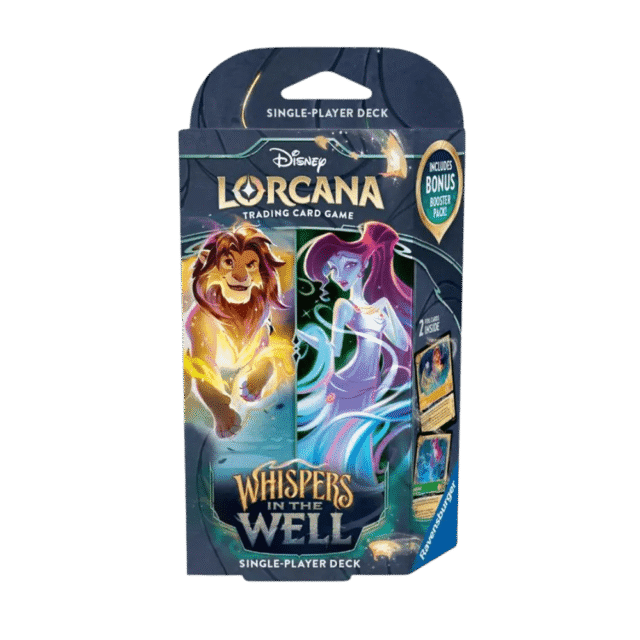 Disney Lorcana Whispers in the Well Starter Deck (Simba & Meg)