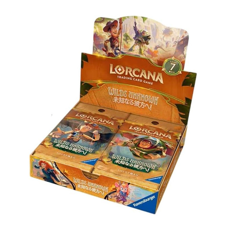 Disney Lorcana TCG S12 Wilds Unknown Booster Box Japanese