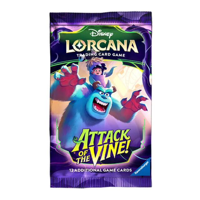 Disney Lorcana TCG Series 13 Attack of the Vine Single Booster Pack