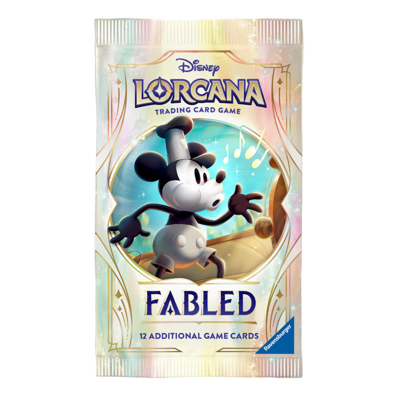 Disney Lorcana TCG Series 9 Fabled Single Booster Pack