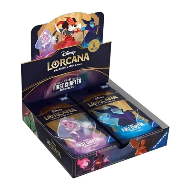 Disney Lorcana TCG The First Chapter Booster Box Japanese