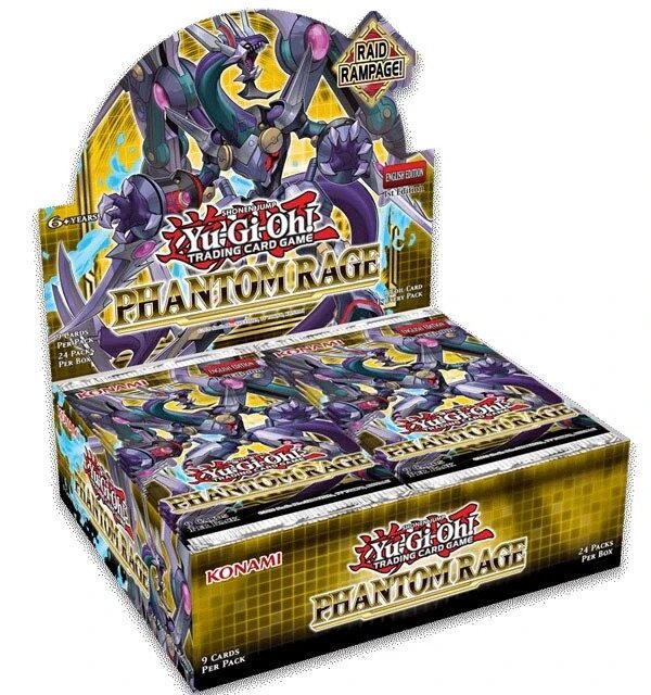 Yugioh - Phantom Rage Booster Box - 1st Edition