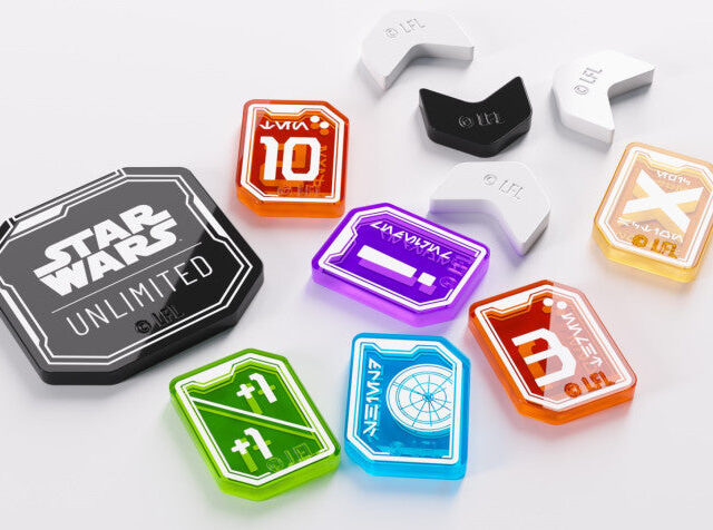 Gamegenic Star Wars Unlimited Acrylic Tokens PRO