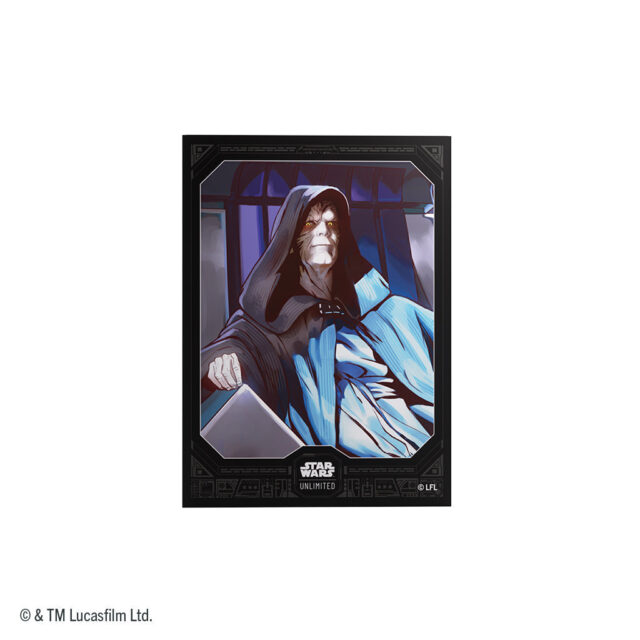 Standard - Emperor Palpatine - Art Card Sleeves (60ct) Star Wars: Unlimited
